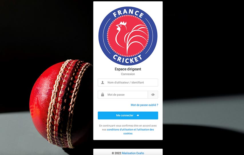 Extranet de France Cricket